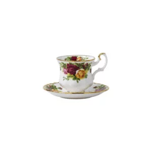 Royal Albert – Tazza c/piattino Miniatura Agosto – Flower of the Month –  Calabria Regali