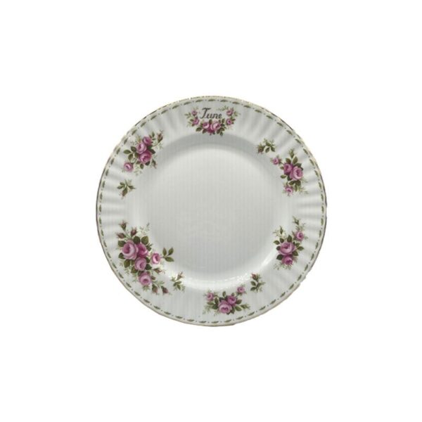 Royal Albert - Piatto piano Bone China 26 cm June - Flower Of The Month