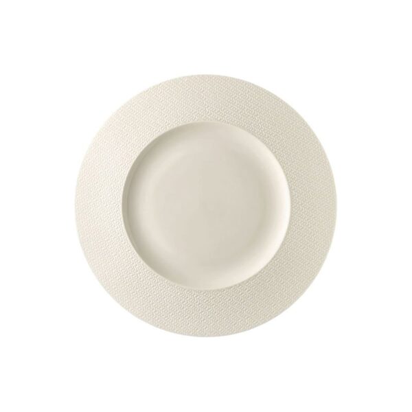 Rosenthal - Piatto piano con falda 28 cm - Kumi White tone