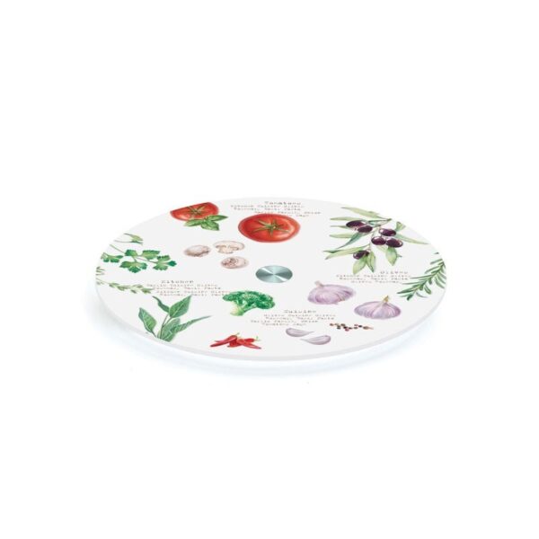 Easy Life - Piatto Girevole In Vetro Ø 32 Cm - Home & Kitchen