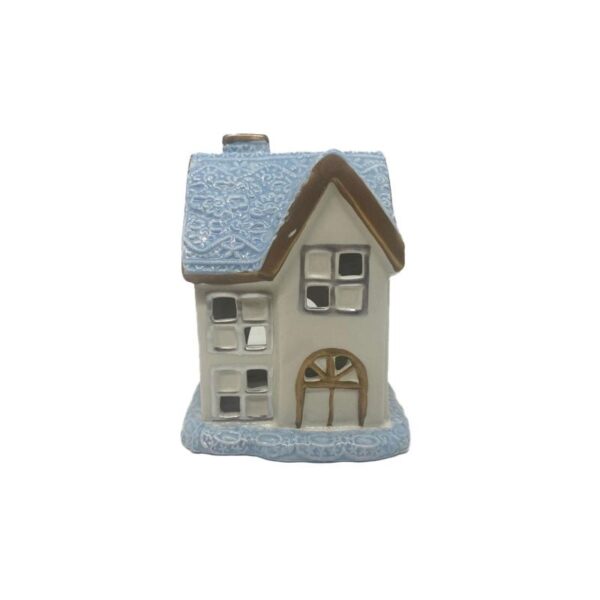 L'Oca Nera - Casetta in ceramica 11x9x14 cm