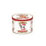 Easy Life - Tazza in porcellana 350 ml in scatola di latta Bassotto - Christmas dogs - immagine 2