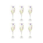 Weissestal - Set 6 Calici Flute - Agrifoglio