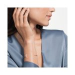 Swarovski - Bracciale Rigido Moonsun Penelope Cruz Placcato Oro Rosa, M - immagine 2