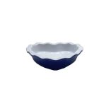 Emile Henry - Piattino a cuore porcellana Blu Cobalto
