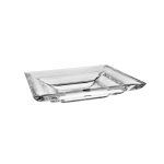 Rogaska - Centrotavola basso in cristallo 30 cm - Adria
