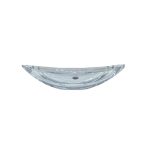 Rogaska - Centrotavola ovale in cristallo 38 cm - Elypside - immagine 2