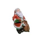Hutschenreuther - Portaincenso Babbo Natale porcellana