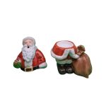 Hutschenreuther - Portaincenso Babbo Natale porcellana - immagine 2