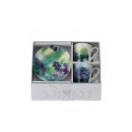 Hervit - Box 2 Tazzine Caffe' con piattino - Cottage