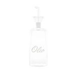 Simple Day - Bottiglia in Vetro Borosilicato 570 ml con Decoro Olio