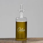 Simple Day - Bottiglia in Vetro Borosilicato 570 ml con Decoro Olio - immagine 2