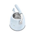 Smeg - Bollitore con Fischio per Piano Cottura, 2,3L, Colore Azzurro - 50's Style - immagine 3