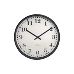 NeXtime - Orologio da parete 30cm Plastica Bianco - Dickens