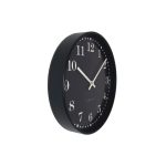 NeXtime - Orologio da parete 30cm Plastica Nero - Dickens - immagine 3