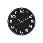 NeXtime - Orologio da parete in vetro 30 cm - Classy Round