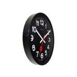 NeXtime - Orologio da parete alluminio anodizzato 35cm Nero - Station All Black - immagine 2