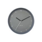 NeXtime - Orologio da parete Alluminio 30cm Grigio - Berlino