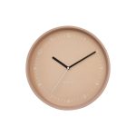 NeXtime - Orologio da parete Alluminio 30cm Rosa - Berlino