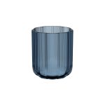 Villeroy & Boch - Vaso in vetro blu d12,5xh15 cm - Fleur