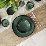 Villeroy & Boch - Piatto piano in terracotta verde 28 cm - Lave - immagine 2