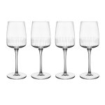 Villeroy & Boch - Set 4 Bicchieri da vino bianco cristallo trasparente 125 ml - Afina