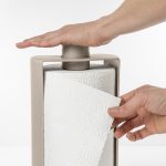 Blim Plus - Portarotolo in polipropilene Stop Moka Grey - Made in Italy - immagine 2
