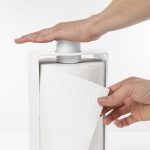 Blim Plus - Portarotolo in polipropilene Stop Arctic White - Made in Italy - immagine 2