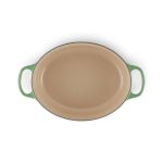 Le Creuset - Cocotte ovale in ghisa vetrificata 29 cm Verde Bamboo - Evolution - immagine 2