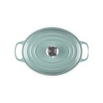 Le Creuset - Cocotte ovale in ghisa vetrificata 29 cm Sea Salt - Evolution - immagine 2