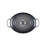 Le Creuset - Cocotte ovale in ghisa vetrificata 29 cm Flint - Evolution - immagine 3