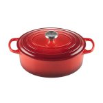 Le Creuset - Cocotte ovale in ghisa vetrificata 29 cm Ciliegia - Evolution - immagine 2