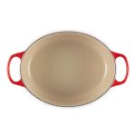 Le Creuset - Cocotte ovale in ghisa vetrificata 29 cm Ciliegia - Evolution - immagine 3
