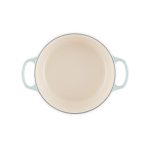 Le Creuset - Cocotte rotonda in ghisa vetrificata 24 cm Sea Salt - Evolution - immagine 3