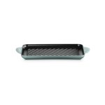 Le Creuset – Grill rettangolare in ghisa vetrificata 33×22 cm Sea Salt – Tradition