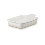 Le Creuset - Pirofila rettangolare in gres vetrificato 32x24x9 Meringue - Tradition - immagine 2