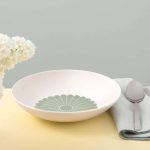Villeroy & Boch - Piatto per pasta in porcellana premium d 24 cm Verde - Fleur - immagine 2