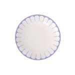 Villeroy & Boch - Piatto piano in porcellana premium d26,6 cm Blu - Fleur