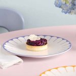 Villeroy & Boch - Piatto piano in porcellana premium d26,6 cm Blu - Fleur - immagine 2