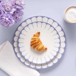Villeroy & Boch - Piatto da dessert/colazione in porcellana 21 cm Blu - Fleur - immagine 2