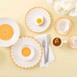 Villeroy & Boch - Piatto da dessert/colazione porcellana d21 cm Giallo - Fleur - immagine 2