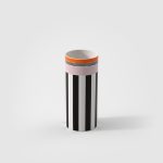 Villeroy & Boch - Vaso in porcellana d.13 x h 30 cm - Memphis