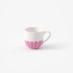 Villeroy & Boch - Tazzina da caffè con piattino in porcellana, rosa - Fleur
