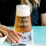 Simple Day - Set 2 bicchieri birra in vetro temperato 55 cl - Ci vuole una birra - immagine 2