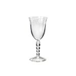 OnlyLux - Set 6 Calici Vino in vetro decoro Panto - Calicetto