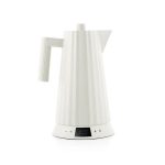 Alessi – Bollitore elettrico in resina termoplastica 1,7 lt Bianco – Plissé
