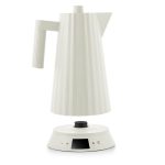 Alessi – Bollitore elettrico in resina termoplastica 1,7 lt Bianco – Plissé - immagine 2