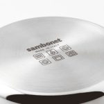 Sambonet - Casseruola alta 2 maniglie in alluminio e acciaio, diametro 16 cm altezza 8 cm - Home Chef - immagine 2