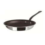 Sambonet - Padella antiaderente in alluminio e acciaio, diametro 30 cm altezza 4 cm - Home Chef