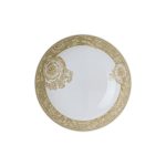 Rosenthal Versace - Piatto fondo in porcellana diametro 22 cm - Barocco Beige